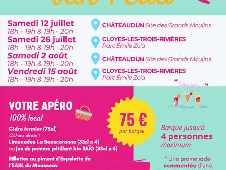 Apéro sur l'eau