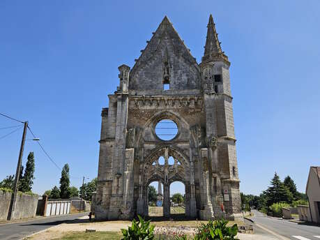 Vestiges de la chapelle du Champdé de Châteaudun