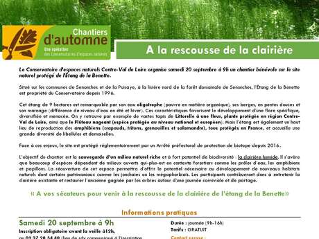 Chantiers d'automne