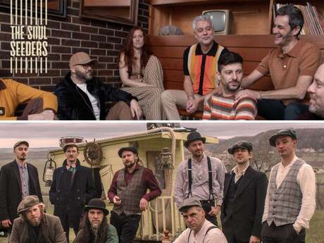 Lancement de ChartrEstival : The Soul Seeders, The Celtic Tramps