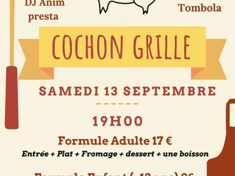 Cochon grillé