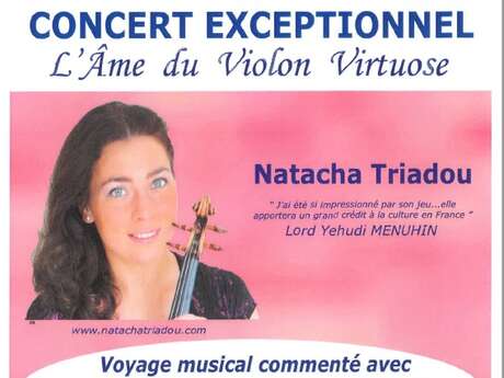 Concert I L’Âme du Violon Virtuose - Natacha Triadou