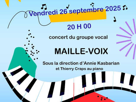 Concert avec le groupe Maille-Voix