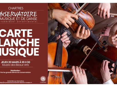 Carte blanche de musique - Conservatoire