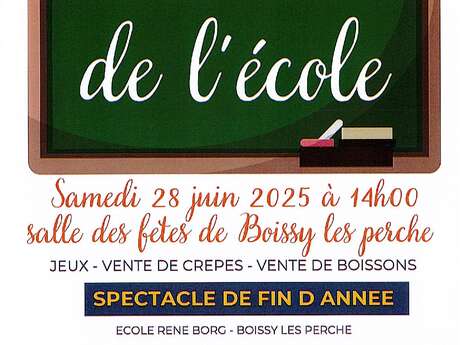 Fête de l'école