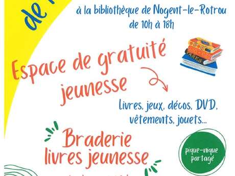 Fête de la rentrée I Braderie livres jeunesse