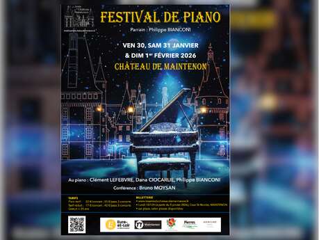 FESTIVAL DE PIANO au château de Maintenon