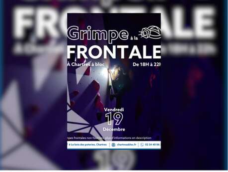 Grimpe à la frontale