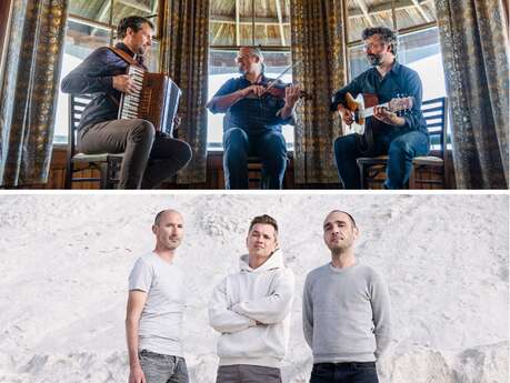 Concert : "Genticorum et Fleuves" -  Entre musique québecoise et bretonne