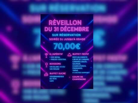 Soirée réveillon avec DJ