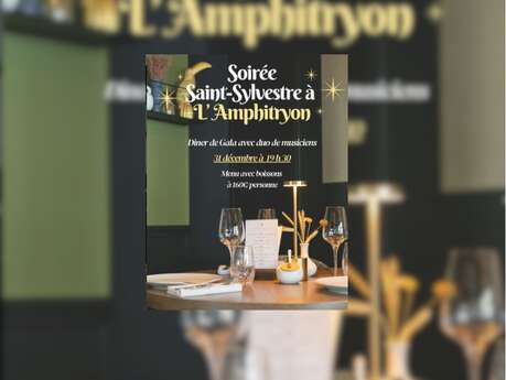 Soirée Saint-sylvestre-Diner Gala avec Concert