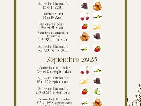 Evènement d'août - Camping du Perche