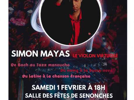 Concert de Simon Mayas - le violon virtuose