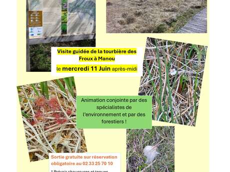 Visite guidée de la tourbière des Froux - Pieds dans la tourbe et tête dans les cimes