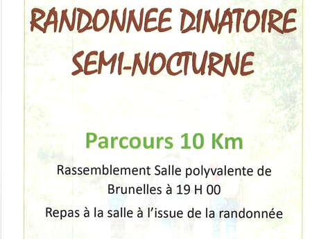 Rando dinatoire semi-nocturne