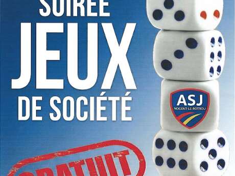 Soirée jeux de société à l'ASJ
