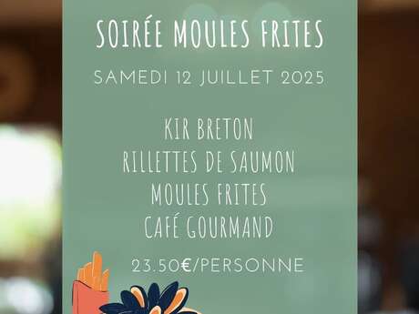 Soirée moules frites Soirée moules frites