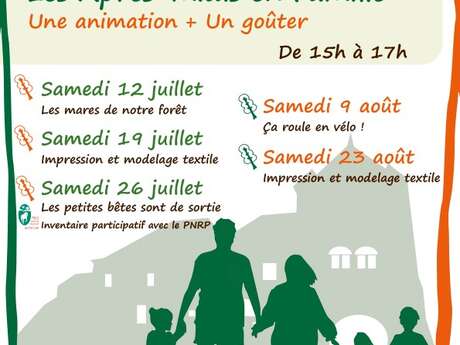 Les après-midis en famille Les après-midis en famille