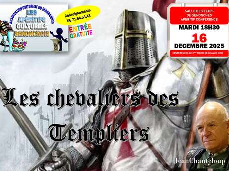 Apéritif-conférence "Les chevaliers des templiers"