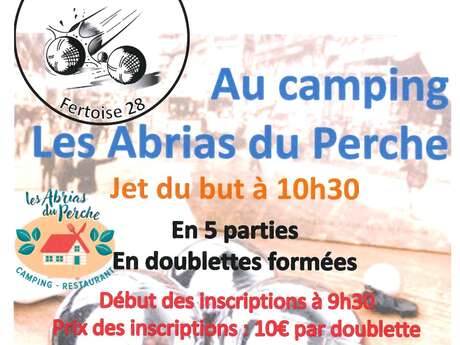 Tournoi de pétanque