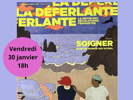 Rencontre avec les journalistes de la revue La Déferlante