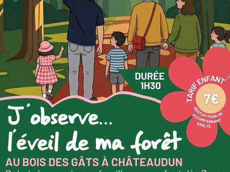 Balade famille - J'observe l'éveil de ma forêt