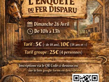 Escape game - L'Enquête du Fer Disparu