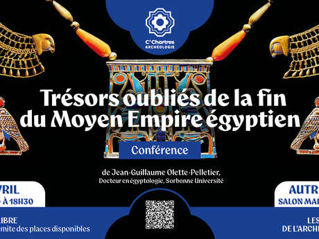 Jeudis de l'archéologie – Trésors oubliés de la fin du Moyen Empire égyptien : du Labyrinthe d’Hawara aux parures pharaoniques de Dahshur