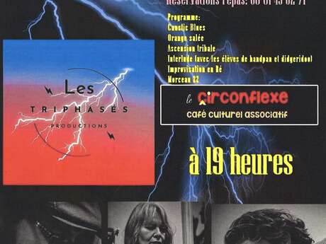 Concert Ensemble Didgeridoo, Handpan et Saxophone au Circonflexe