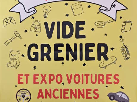 Vide-grenier et exposition de voitures anciennes
