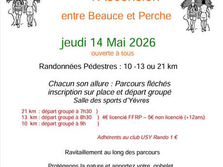 Randonée Pédestre - US Yèvres Rando