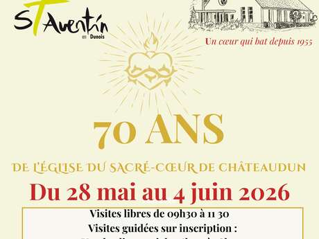 Visites et exposition à l'église du Sacré-Coeur de Châteaudun