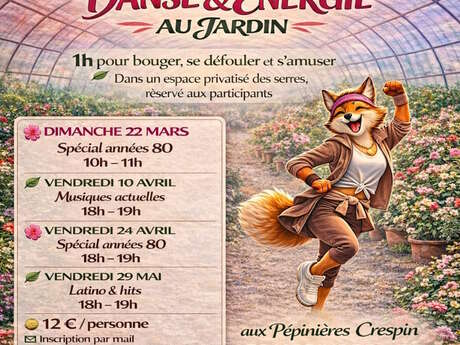 Danse et Energie au Jardin : Latino & hits
