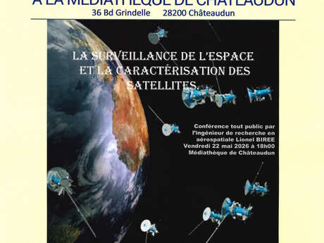 Conférence - La Surveillance de l'Espace et la Caractérisation des Satellites