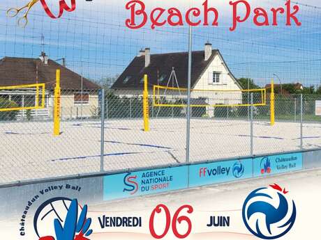 Inauguration des terrains de Beach Volley