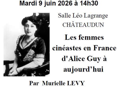 Conférence - Les femmes cinéastes en France