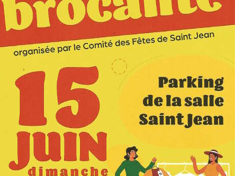 Brocante du Comité des Fêtes de Saint Jean