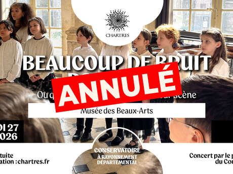 [Annulé] Beaucoup de bruit pour rien – Conservatoire
