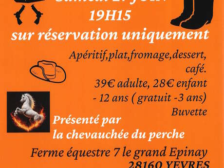 Soirée dîner - spectacle équestre