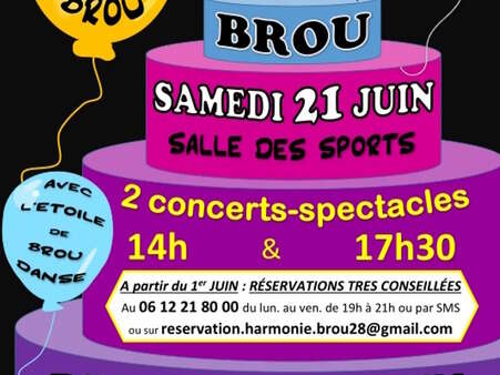 Concerts spectacles pour les 160 ans de l'Harmonie de Brou