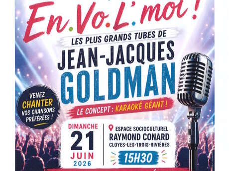 Karaoké géant sur les plus grands tubes de Jean-Jacques Goldman