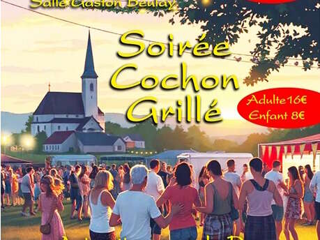 Fête d'été - soirée cochon grillé