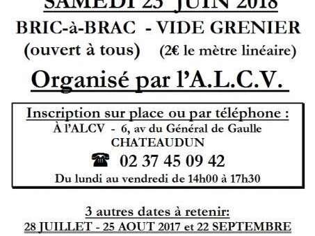 Bric-à-brac vide-grenier de l'ALCV