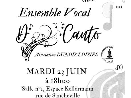 Concert - Ensemble vocal Canto