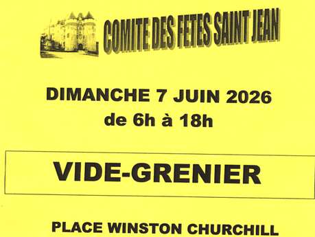 Vide-greniers du Comité des Fêtes Saint-Jean (Plateau)