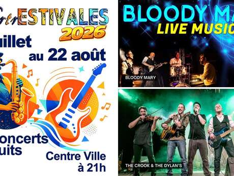 Lancement de ChartrEstivales 2026 : Bloody Mary ; The Crook & The Dylan's