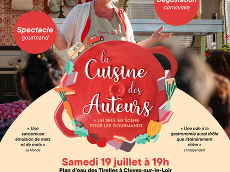Animations gourmandes et spectacle "La Cuisine des Auteurs"