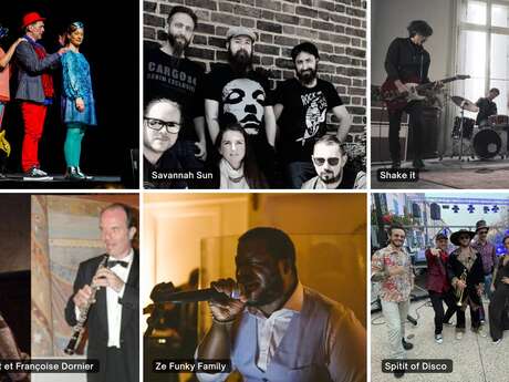 ChartrEstivales : Bal Mandarine, Savannah Sun, Shake it, Laurent Hacquart et Françoise Dornier, Ze Funky Family et Spirit of Disco