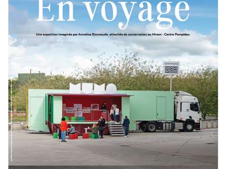 Exposition "En Voyage" avec le musée mobile du Centre Pompidou