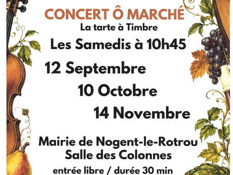 Concert Ô Marché - Octobre 2026